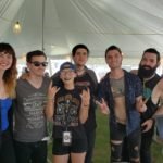 Backstage at Rocklahoma 2018