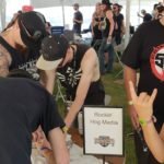 Backstage at Rocklahoma 2018