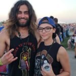 Backstage at Rocklahoma 2018